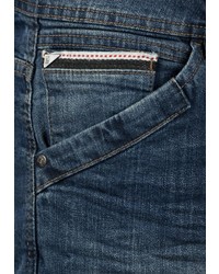 dunkelblaue Jeansshorts von INDICODE