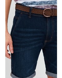 dunkelblaue Jeansshorts von INDICODE