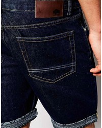 dunkelblaue Jeansshorts von Bellfield