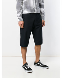 dunkelblaue Jeansshorts von Junya Watanabe MAN