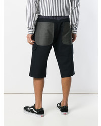 dunkelblaue Jeansshorts von Junya Watanabe MAN