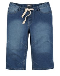 dunkelblaue Jeansshorts von Men Plus by HAPPYsize