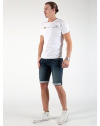 dunkelblaue Jeansshorts von Miracle of Denim