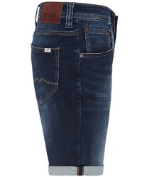 dunkelblaue Jeansshorts von Mustang