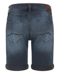 dunkelblaue Jeansshorts von Mustang