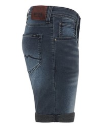 dunkelblaue Jeansshorts von Mustang