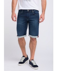 dunkelblaue Jeansshorts von Petrol Industries