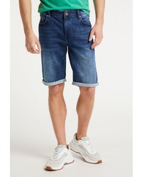 dunkelblaue Jeansshorts von Petrol Industries