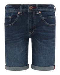 dunkelblaue Jeansshorts von Petrol Industries