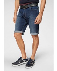 dunkelblaue Jeansshorts von PIONIER