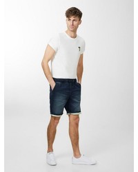 dunkelblaue Jeansshorts von Produkt