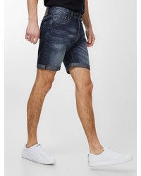 dunkelblaue Jeansshorts von Produkt