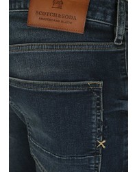 dunkelblaue Jeansshorts von Scotch & Soda