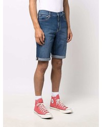 dunkelblaue Jeansshorts von Calvin Klein Jeans