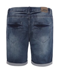 dunkelblaue Jeansshorts von Sublevel