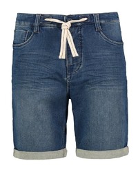 dunkelblaue Jeansshorts von Sublevel