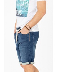 dunkelblaue Jeansshorts von Sublevel