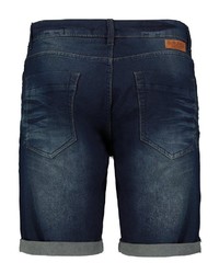 dunkelblaue Jeansshorts von Sublevel