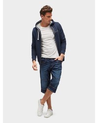 dunkelblaue Jeansshorts von Tom Tailor