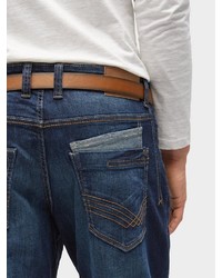 dunkelblaue Jeansshorts von Tom Tailor