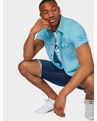 dunkelblaue Jeansshorts von Tom Tailor