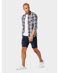 dunkelblaue Jeansshorts von Tom Tailor Denim