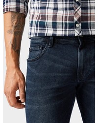 dunkelblaue Jeansshorts von Tom Tailor Denim