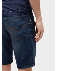 dunkelblaue Jeansshorts von Tom Tailor Denim