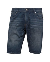 dunkelblaue Jeansshorts von Tom Tailor Denim