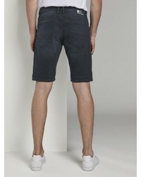 dunkelblaue Jeansshorts von Tom Tailor Denim