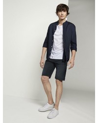 dunkelblaue Jeansshorts von Tom Tailor Denim