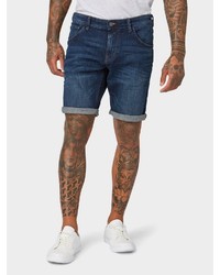 dunkelblaue Jeansshorts von Tom Tailor Denim