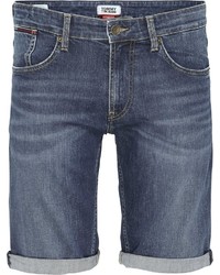 dunkelblaue Jeansshorts von Tommy Jeans
