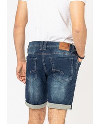 dunkelblaue Jeansshorts von Urban Surface