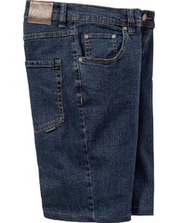 dunkelblaue Jeansshorts von Zerberus