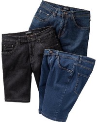 dunkelblaue Jeansshorts von Zerberus