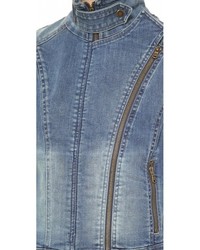 dunkelblaue Jeansweste von DL1961