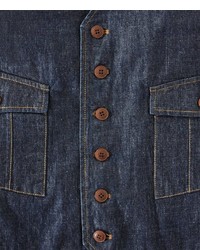dunkelblaue Jeansweste von Joe Browns