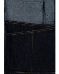 dunkelblaue Jeansweste von KINGKEROSIN