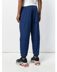 dunkelblaue Jogginghose von Balenciaga