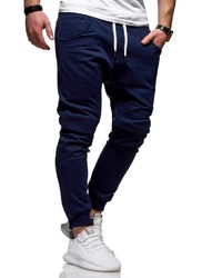 dunkelblaue Jogginghose von behype