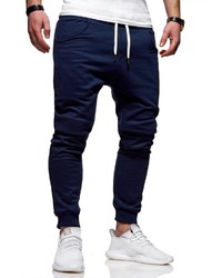 dunkelblaue Jogginghose von behype