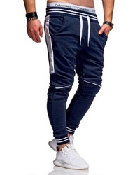 dunkelblaue Jogginghose von behype