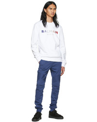 dunkelblaue Jogginghose von Balmain