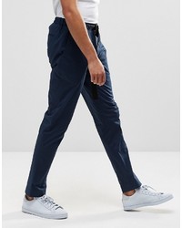 dunkelblaue Jogginghose von Asos