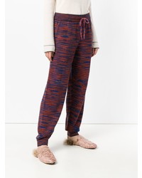 dunkelblaue Jogginghose von M Missoni