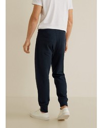 dunkelblaue Jogginghose von Mango Man