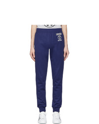 dunkelblaue Jogginghose von Moschino