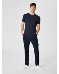 dunkelblaue Jogginghose von Selected Homme