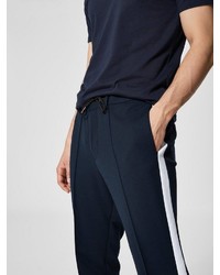 dunkelblaue Jogginghose von Selected Homme